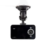 Nedis DCAM05BK - palubná kamera do auta Čierna / HD 720p / 2.4" / Zorný uhol 60 ° (DCAM05BK)
