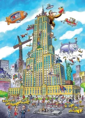 COBBLE HILL Puzzle DoodleTown: Empire State
