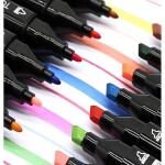 Iso Trade 14185 Súprava obojstranných fixiek 80 ks