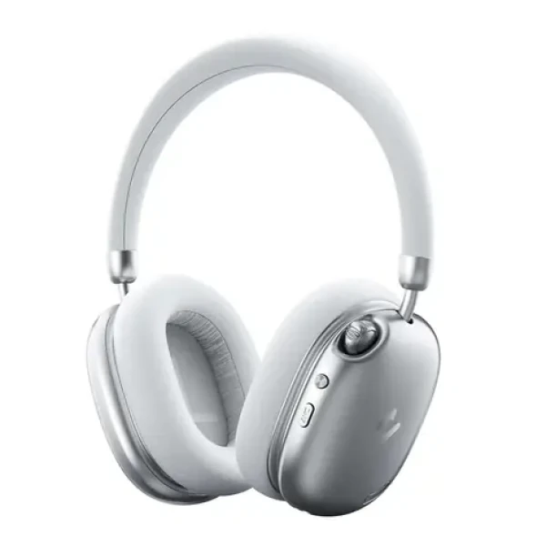 Havit Space S1 strieborné / Bezdrôtové slúchadlá / ANC 45 dB / až 100 h prehrávanie / Bluetooth 6.0 / USB-C (H670BT silver)