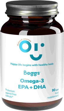 Beggs Omega-3, EPA+DHA 90 cps