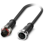 Phoenix Contact SAC-3P-P12MS/ 1,5-PUR/P12FS kábel pre senzor/aktor, 1223960, piny: 3, 1.5 m, 1 ks; 1223960