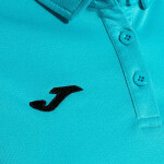 Joma Hobby Dámska polokošeľa S/S Fluor Turquoise M
