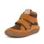 Detské zimné barefoot topánky TEX WOOL Cognac Froddo G3110266-4W - 27