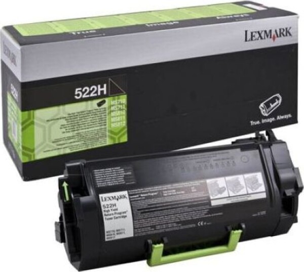 Lexmark 52D2H0R Black Originál (52D2H0R)