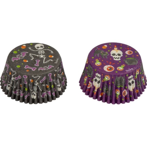 Košíčky na muffiny, Halloween 36 ks 50 x 32 mm - Decora - Decora