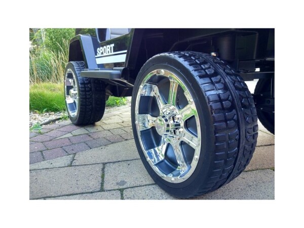 Mamido Mamido Náhradné koleso EVA s puklicou pre elektrické autíčko Jeep raptor