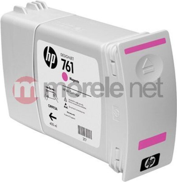 HP No 761 Ink Cart/Magenta 400ml (CM993A)