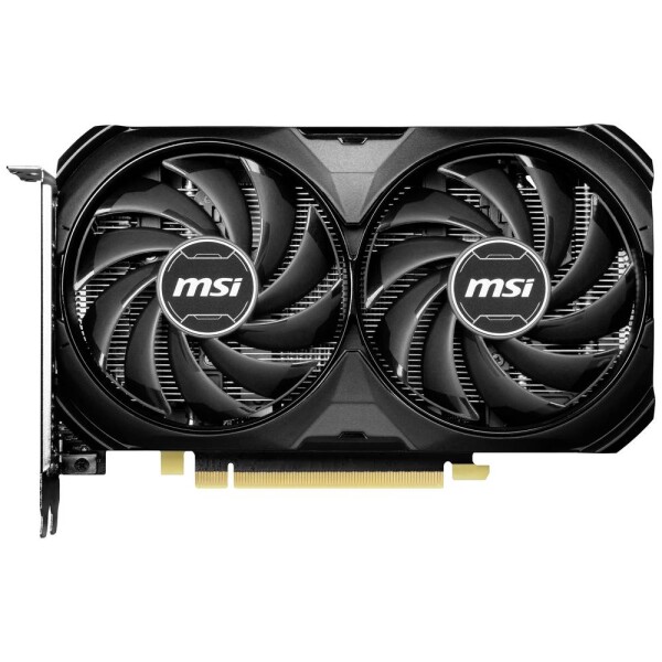 MSI GeForce RTX 4060 Ti Ventus 2X Black 8G OC / 2310 - 2580 MHz / 8GB GDDR6 / 128bit / 1x HDMI + 3x DP / 160W (8) (RTX 4060 Ti VENTUS 2X BLACK 8G OC)