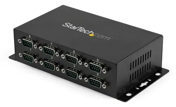 StarTech adaptér USB na sériový Port RS232 čierna / Adaptér / 8 portov / USB 2.0 Type-B / FTDI FT232RL (ICUSB2328I)