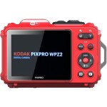 Kodak WPZ2 červená / 2.7 LCD / 16 MPix BSI CMOS / 4X optický zoom / SD (KOWPZ2RD)