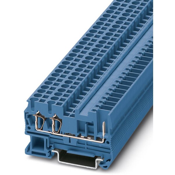 Feed-through terminal block ST 2,5-TWIN/ 1P BU 3042104 Phoenix Contact; 3042104