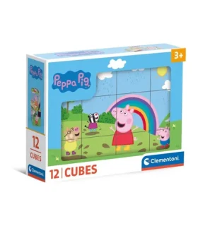 Clementoni Obrázkové kocky Prasiatko Peppa