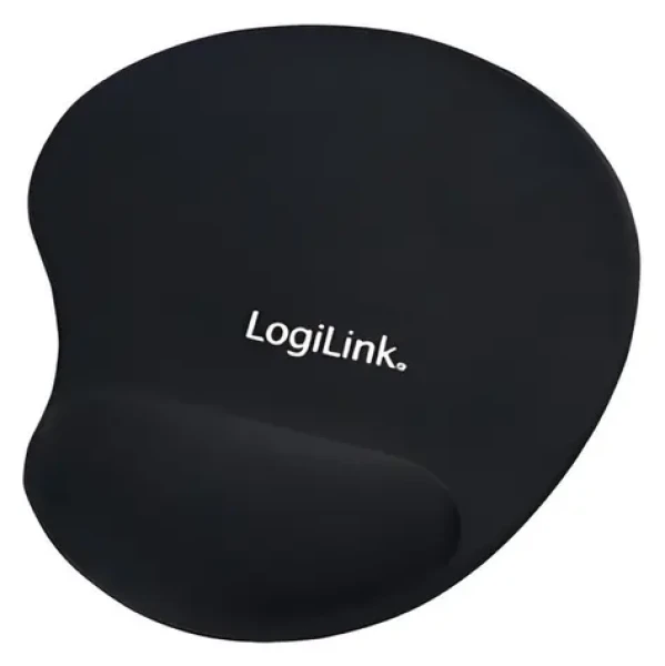 LogiLink ID0027 čierna / Podložka pod zápästie k myši / 3 mm / 200x220x20 mm (ID0027)