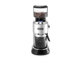 DeLonghi KG521.M strieborná / mlynček na kávu / zásobník 350 g / 150 W / 18 stupňov hrubosti (KG521.M)