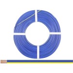 Donau Elektronik 318-223-25 opletenie / lanko 3 x 0.14 mm² + 3 x 0.14 mm² modrá, modrá, žltá 25 m; 318-223-25