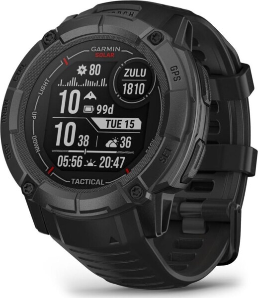 Garmin Instinct 2X Solar Tactical Edition čierny (010-02805-03)