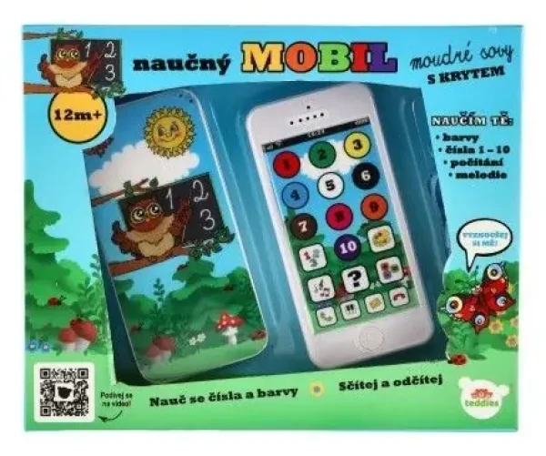 TEDDIES Náučný telefón Múdra sova