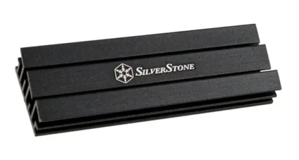 SilverStone SST-TP02-M2 pasívny M.2 chladič hliníkový čierna / M.2 SSD 2280 format (SST-TP02-M2)