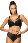Dámska push-up podprsenka Estelle M-0198/11 Black - MAT 65F černá