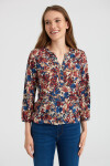 Blúzka Greenpoint TOP726W22MDW02 Meadow Print 02 44