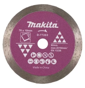Makita D-77263 / kotúč rezný diamantový / 76x1.4x10mm (D-77263)