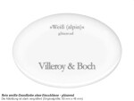 VILLEROY & BOCH - Keramický drez Single-bowl sink White alpin modulový 595 x 630 x 220 bez excentra 632061R1 2. akosť
