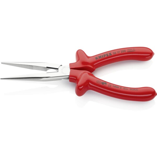 Knipex 26 17 200 VDE ploché ihlové kliešte rovné 200 mm; 26 17 200