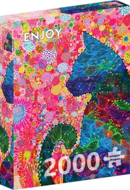 ENJOY Puzzle Túlavá mačka