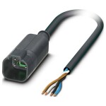 Phoenix Contact SAC-4P-DTMS/10,0-PUR kábel pre senzor/aktor, 1415015, piny: 4, 10 m, 1 ks; 1415015