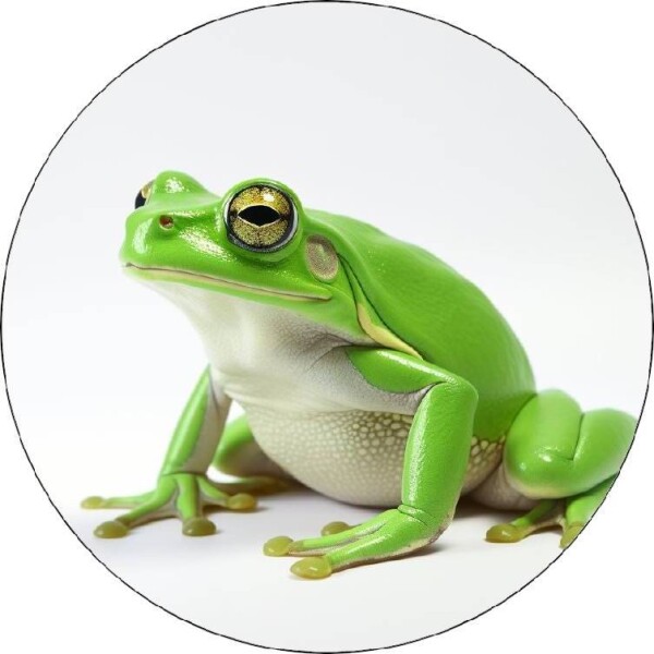 Jedlý papier zelená žaba 19,5 cm - Pictu Hap - Pictu Hap