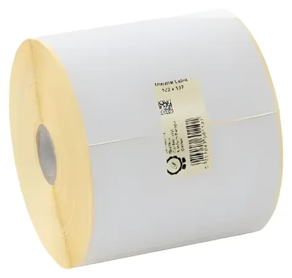 Brother LDE1E152102127P / Termálny štítok na rolke / 102 x 152 mm / priama termotlač / 550 ks (LDE1E152102127P)