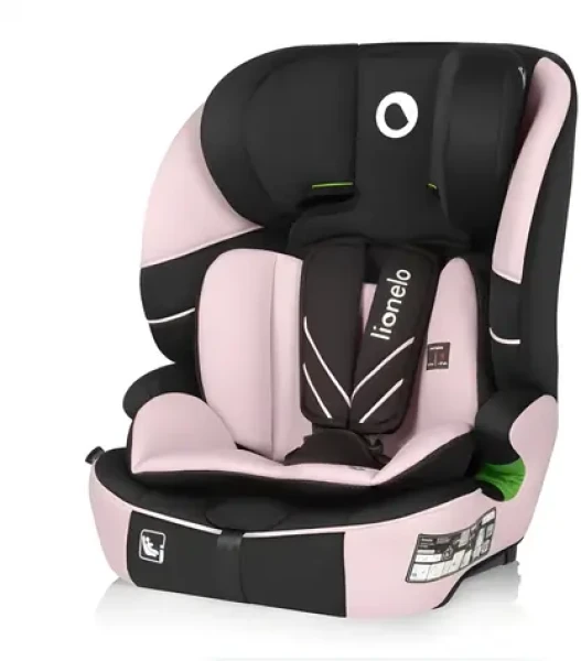 Lionelo Levi Fix i-Size 76-150cm Pink Baby / Autosedačka / ISOFIX + Top Tether / ECE R129 (LO-LEVI FIX I-SIZE PINK BABY)
