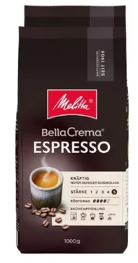 Melitta BellaCrema Espresso 1 kg / Zrnková káva / 100% Arabika (008300)