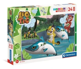 Clementoni PUZZLE Leo a Tig na vode MAXI