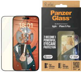 PanzerGlass UWF EyeCare Ochranné sklo pre Apple iPhone 15 PLUS (2815)