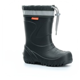 Demar Mammut šedá s vlnenou vložkou zimné barefoot gumáky 33 EUR