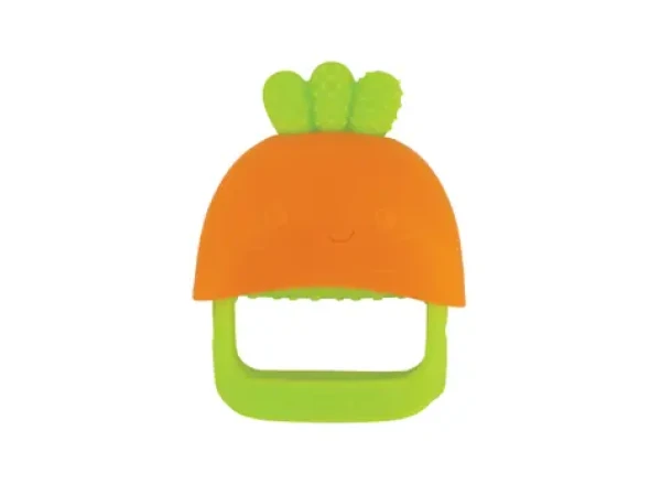 Infantino Hryzátko silikónové Handy Dandy / od narodenia (316732INF)