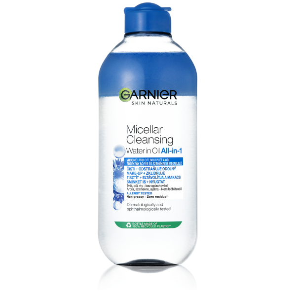 Garnier Ošetrujúca micelárna voda pre veľmi citlivé oči aj s kontaktnými šošovkami