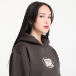 Mikina Vans Oval Logo Relaxed Pullover Faded Black S