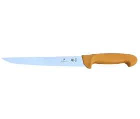 VICTORINOX Swibo oranžová / Vykrvovací nôž / 22 cm / Hladké ostrie (5.8411.22)