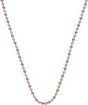 Hot Diamonds Strieborná retiazka Emozioni Silver and Rose Gold Bead CH020