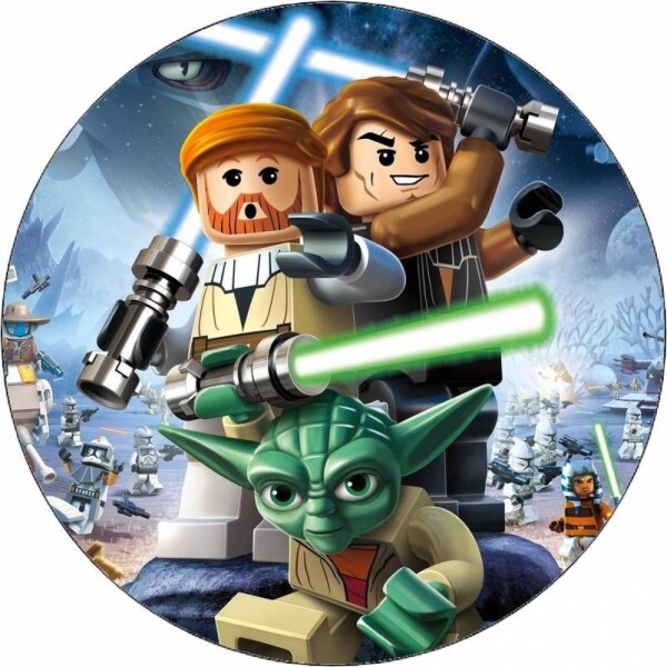 Jedlý papier Lego Star Wars 19,5 cm - Pictu Hap - Pictu Hap