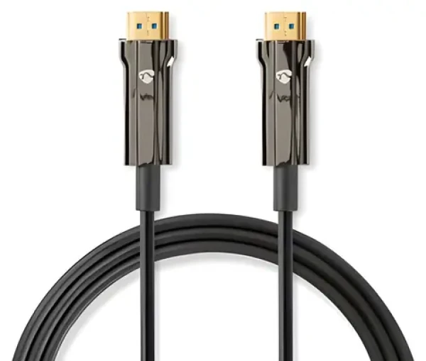 Nedis AOC Ultra High Speed HDMI 75 m čierna / Kábel HDMI / 8K 60 Hz / 48 Gbps / Ethernet (CVBG3500BK750)