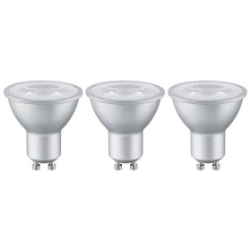 Paulmann 28581 LED En.trieda 2021 G (A - G) GU10 4 W teplá biela (Ø x v) 51 mm x 55 mm 3 ks; 28581