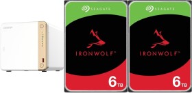 Qnap TS-462-4G + 2x Seagate IronWolf 6TB (ST6000VN006)
