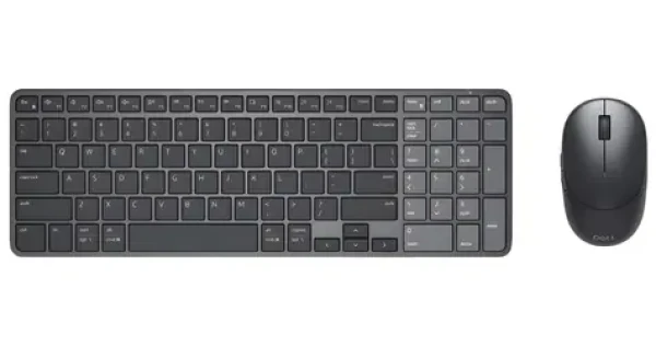 DELL PRO KM746 čierna / Set bezdrôtovej klávesnice a myši / Maďarský layout / nabíjacie batérie / 5 tlačidiel (580-BDRX)