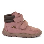 Dievčenská zimná barefoot obuv ZERU TEX Dark Pink, Froddo, G2110150-5, ružová - 24