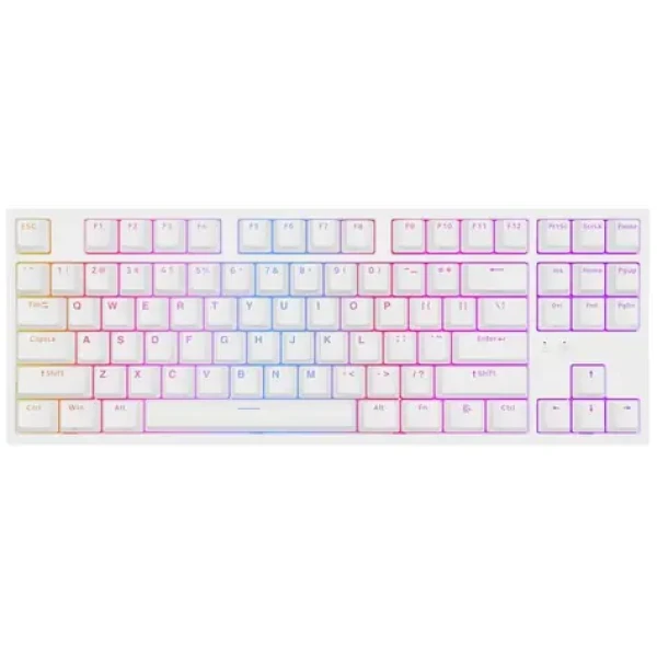 Genesis Thor 404 TKL RGB Gateron Yellow Pre biela / herná klávesnica / USB (NKG-2070)