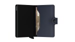 Kožená mini peňaženka Secrid Miniwallet Matte Night Blue